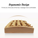 Wooden 5 Roller Foot Massager