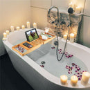 Expandable Bamboo Bath Caddy