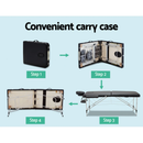 Portable Aluminium Frame Massage Table